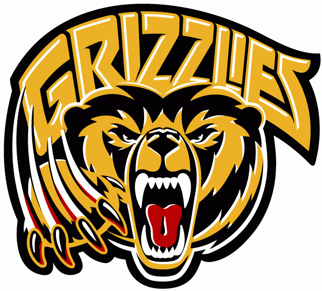 Victoria Grizzlies 2006-2012 Primary Logo iron on heat transfer